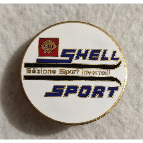 Distintivo spilla smalti shell - distintivo/spilla,