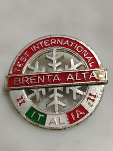 Spilla sportiva sci - spilla,